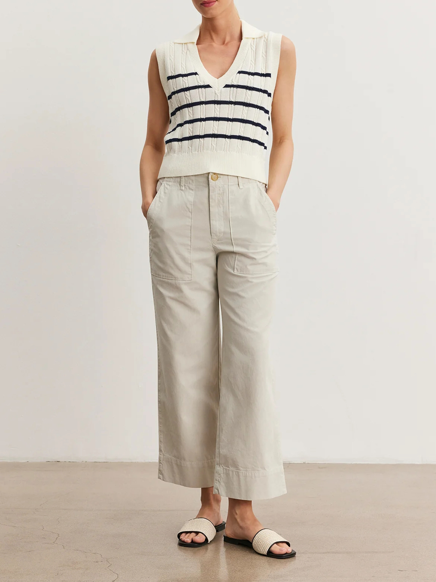 Mya Cotton Canvas Pant