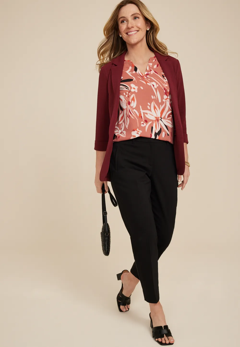 Versa Open Front Blazer