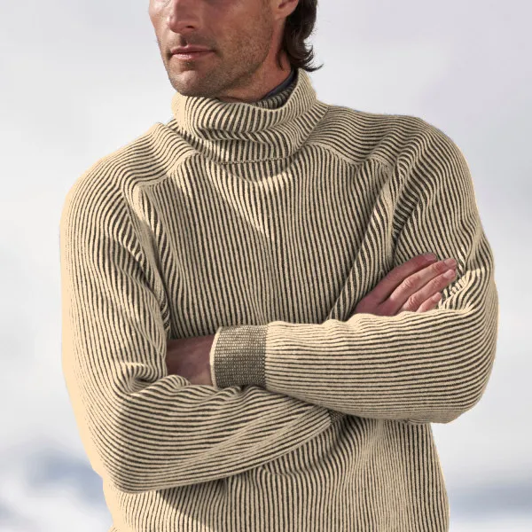 Men's Cashmere Turtleneck Sweater