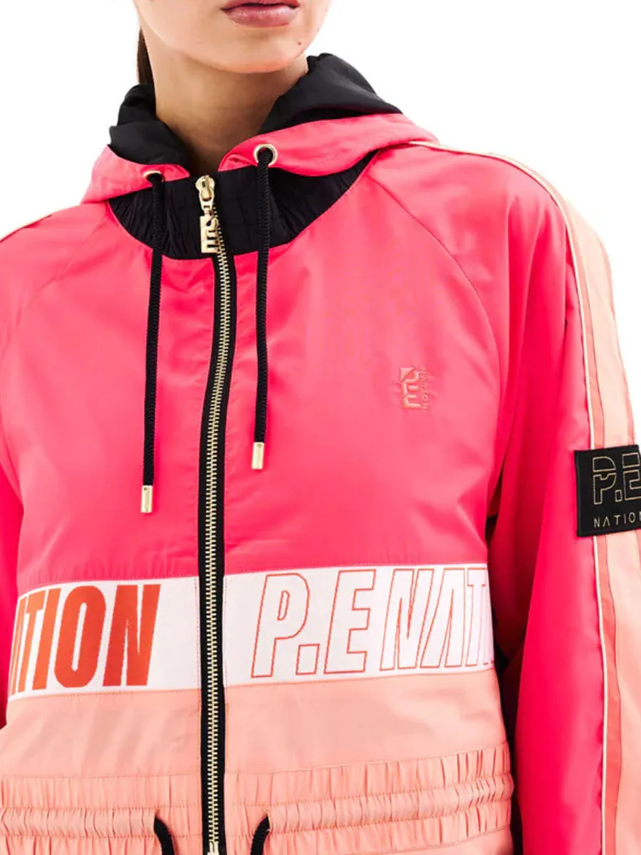 PE NATION CROPPED MAN DOWN JACKET