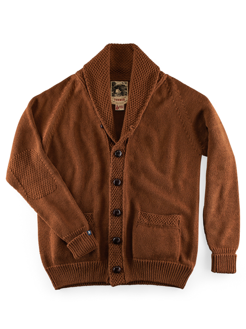 Turner Cardigan Rust