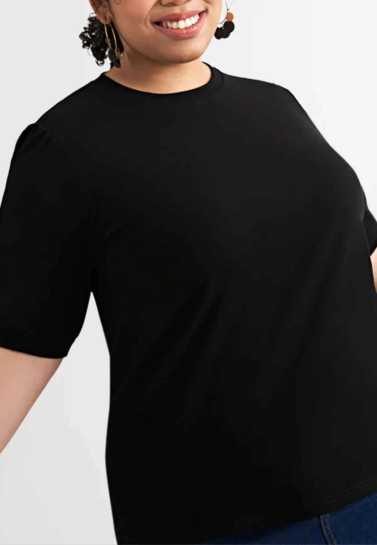 Short Puff Sleeve Tshirt