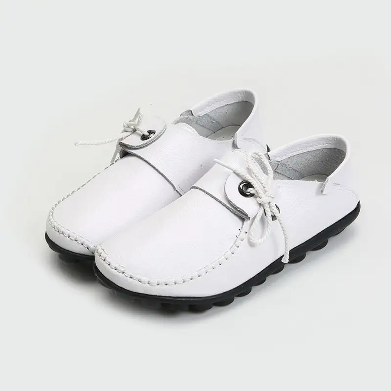 Cilool Flat Beef Tendon Low Top Casual Shoes