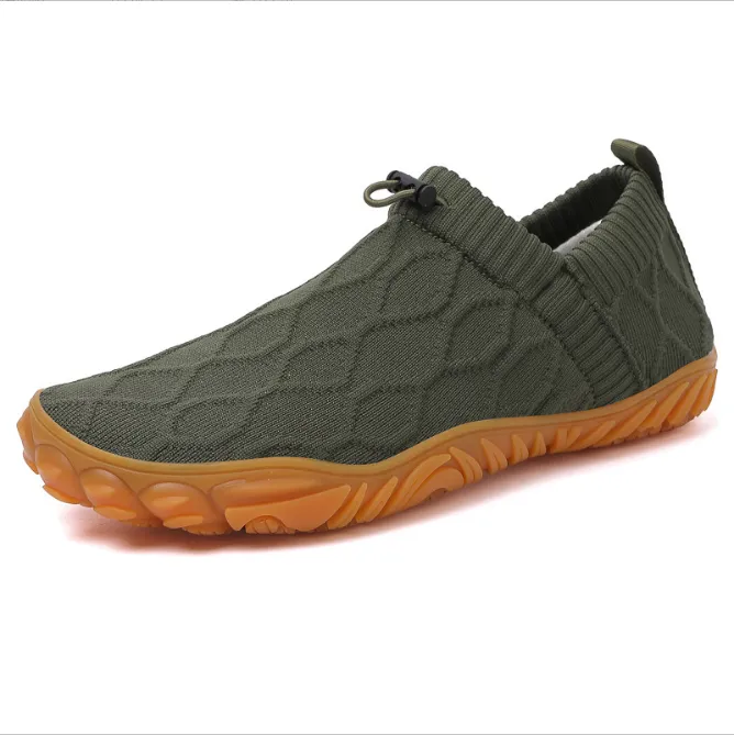 2024 NEW Fashion Casual Non Slip Quick-Drying Slip On Knitted Water Sneakers Shoes