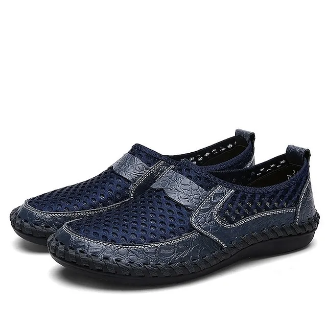 Prime Day Sale 70% OFF - Men Comfy Slip-ons Leather Sandals