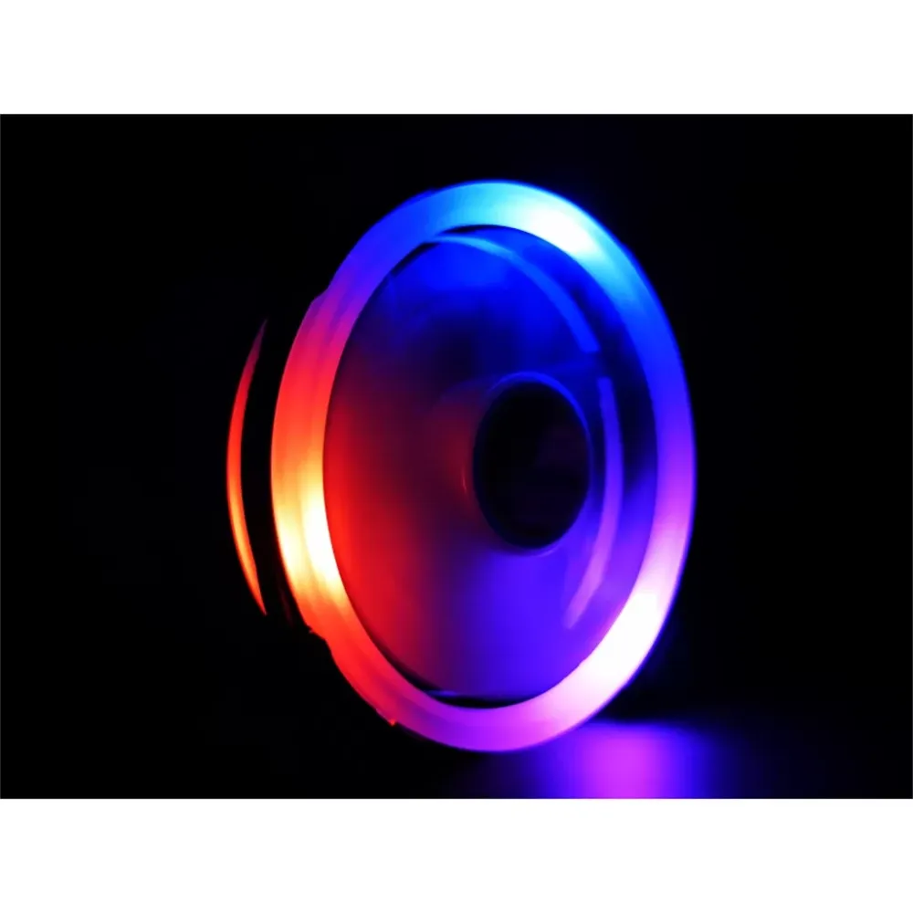 Dual Aperture RGB 12cm With 65 LED Light Cooling cool Computer CPU Radiator Fan Cooling Radiator Ventilador PC Cooler Master