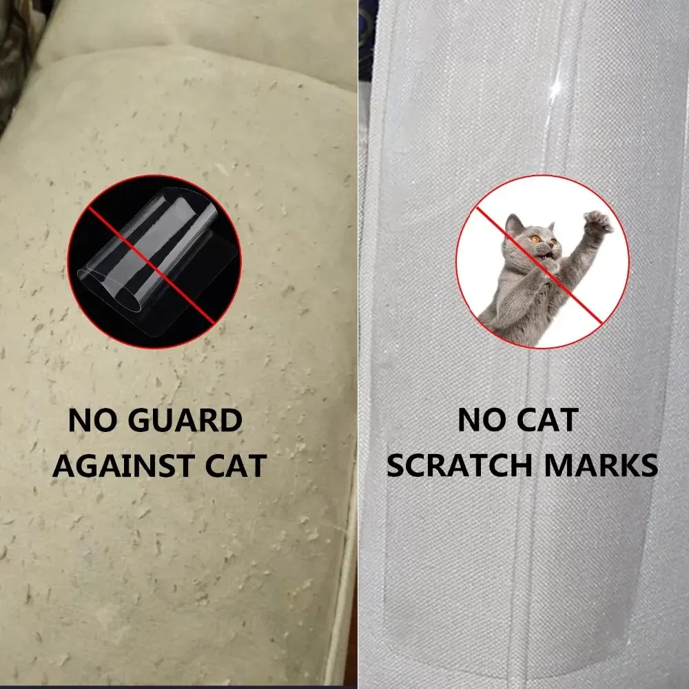 2Pcs Couch guard Pet Cat Scratching claw protector Guard Mat Cats Scratching Post Furniture Sofa Claw Protector Pads For sofa