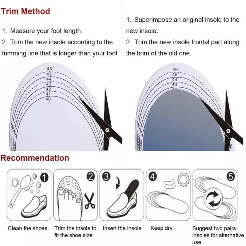 Plantar Fasciitis Arch Support Insoles