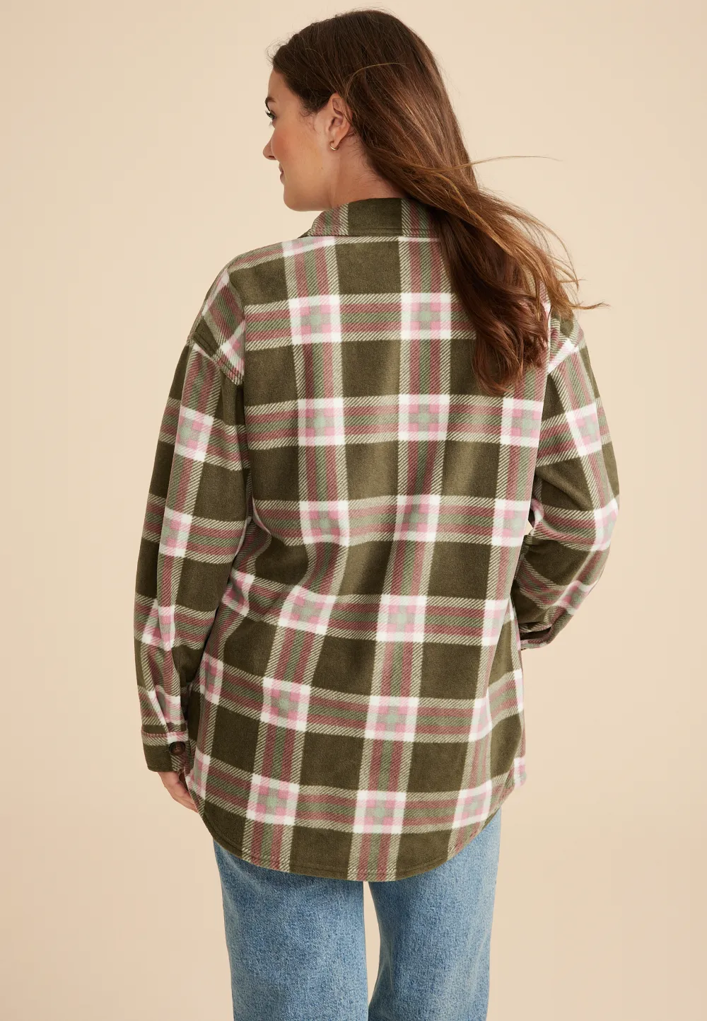 Wilder Plaid Fleece Shacket