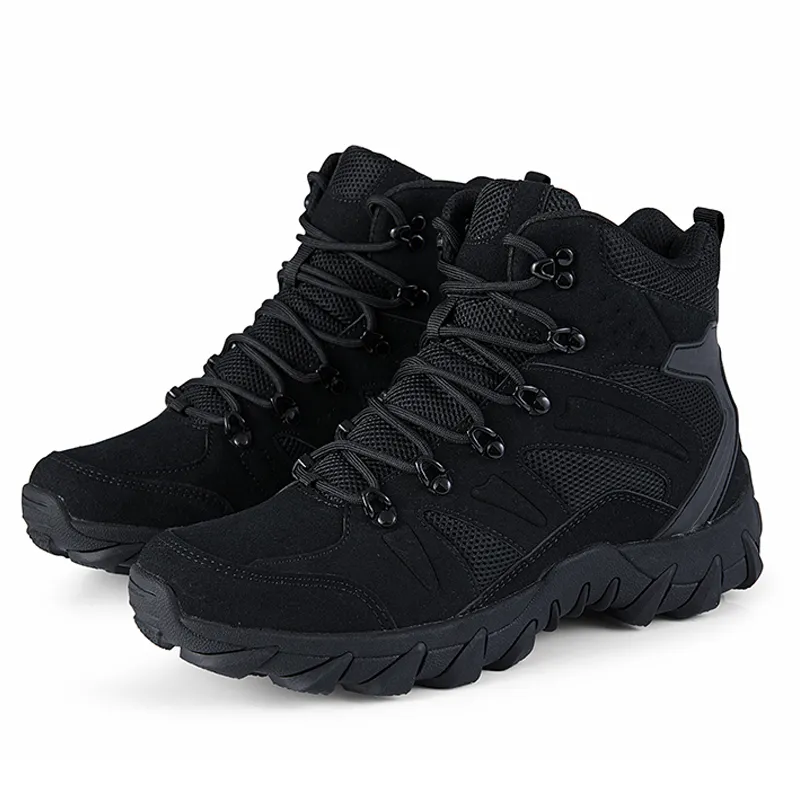 Men's Waterproof Wearable Outdoor Boots Work Boots Combat Boots