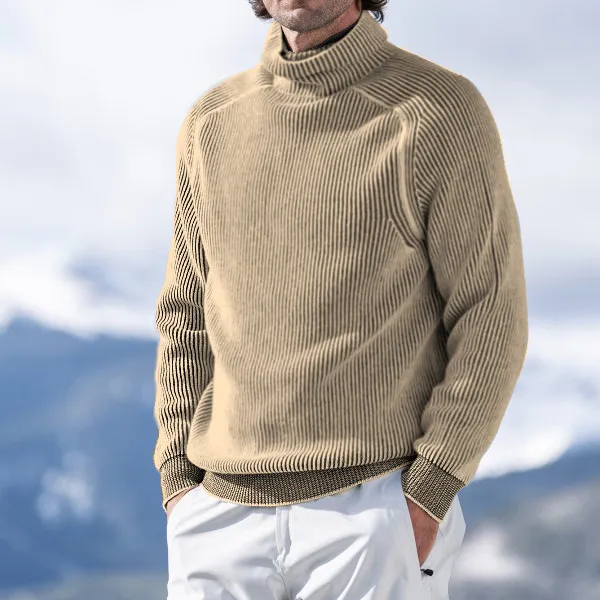 Men's Cashmere Turtleneck Sweater