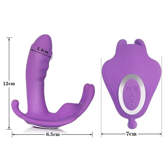 M3 Remote Control Clit G spot Rabbit Dildo Vibrator