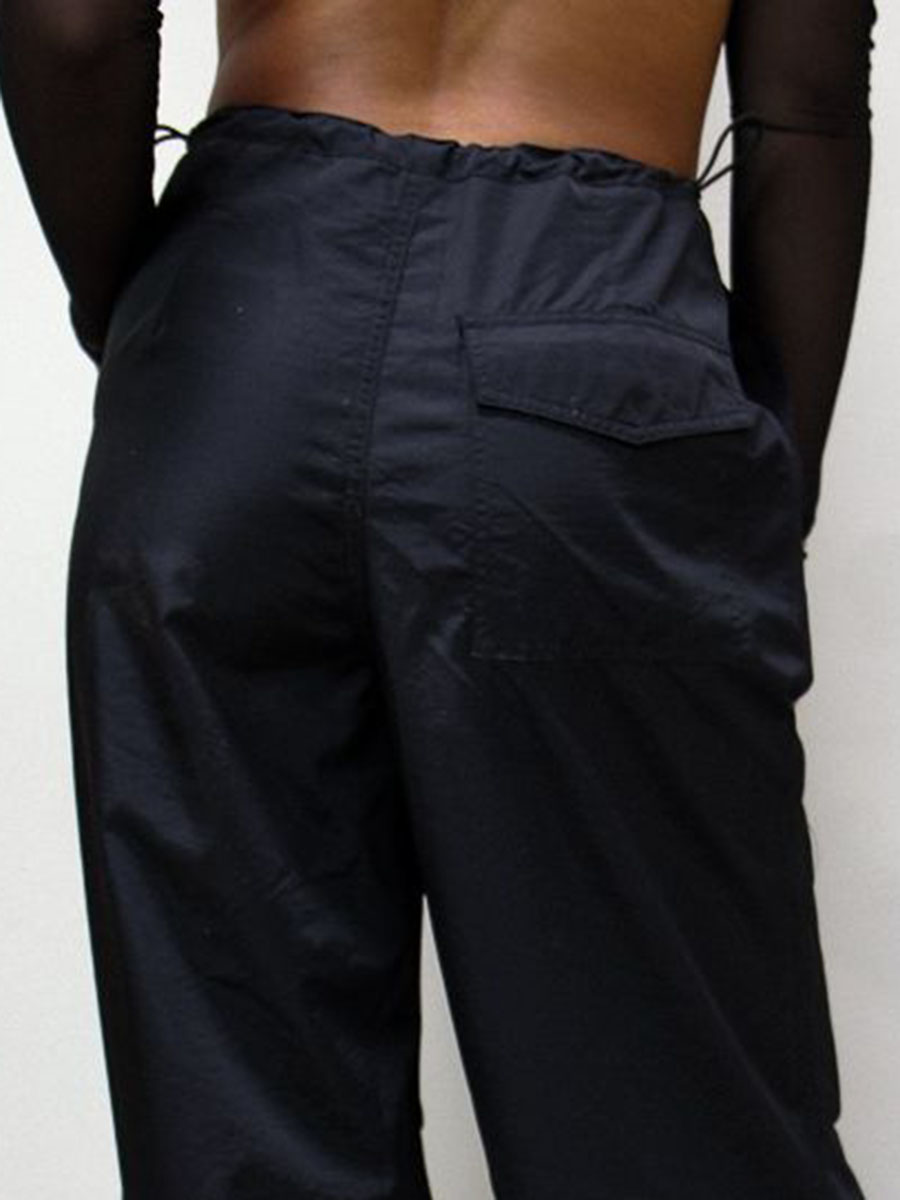 High Waist Parachute Pants