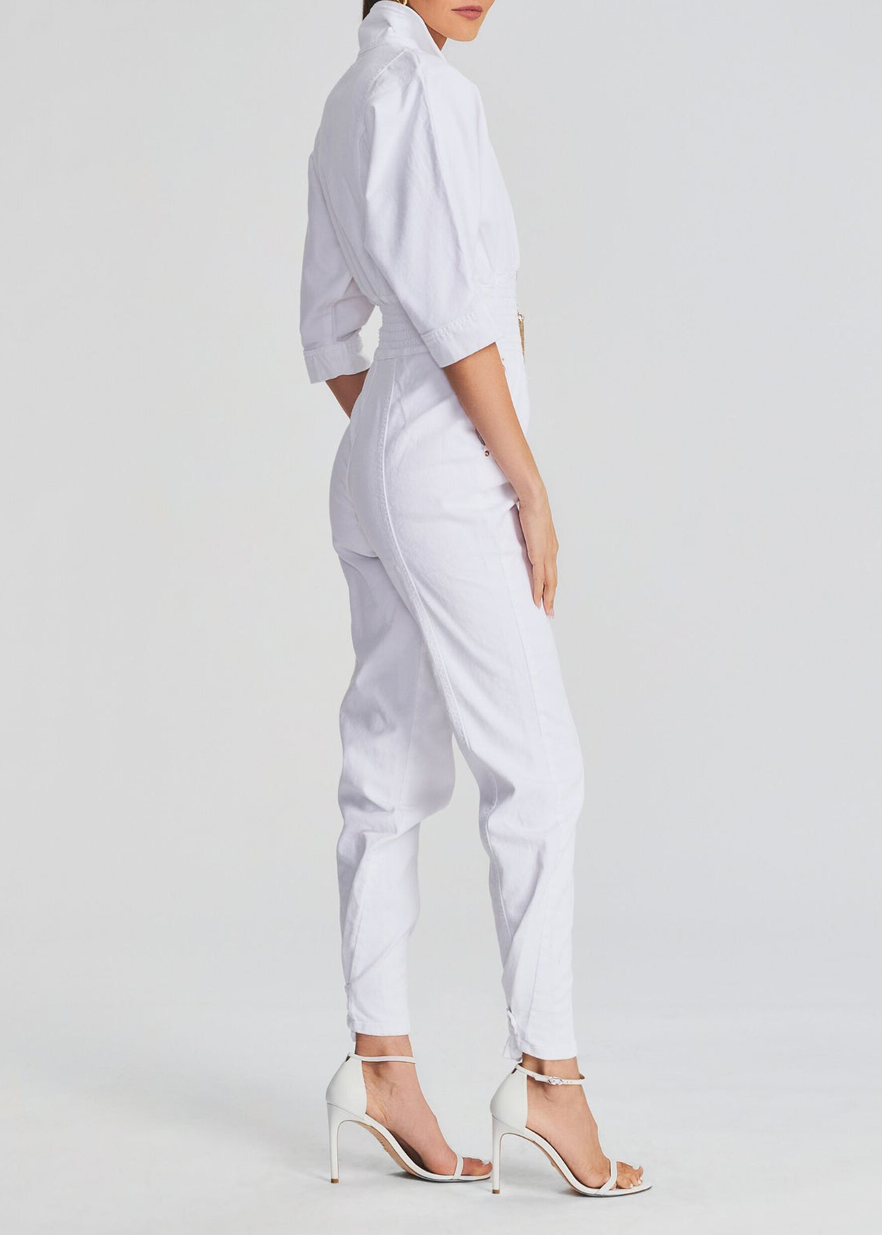 Ellis Lapel Collar Jumpsuit