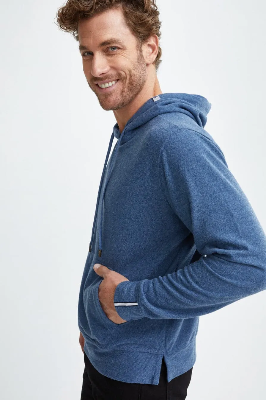 ROVER - Denim Blue T-Series Fleece Knit Hoodie