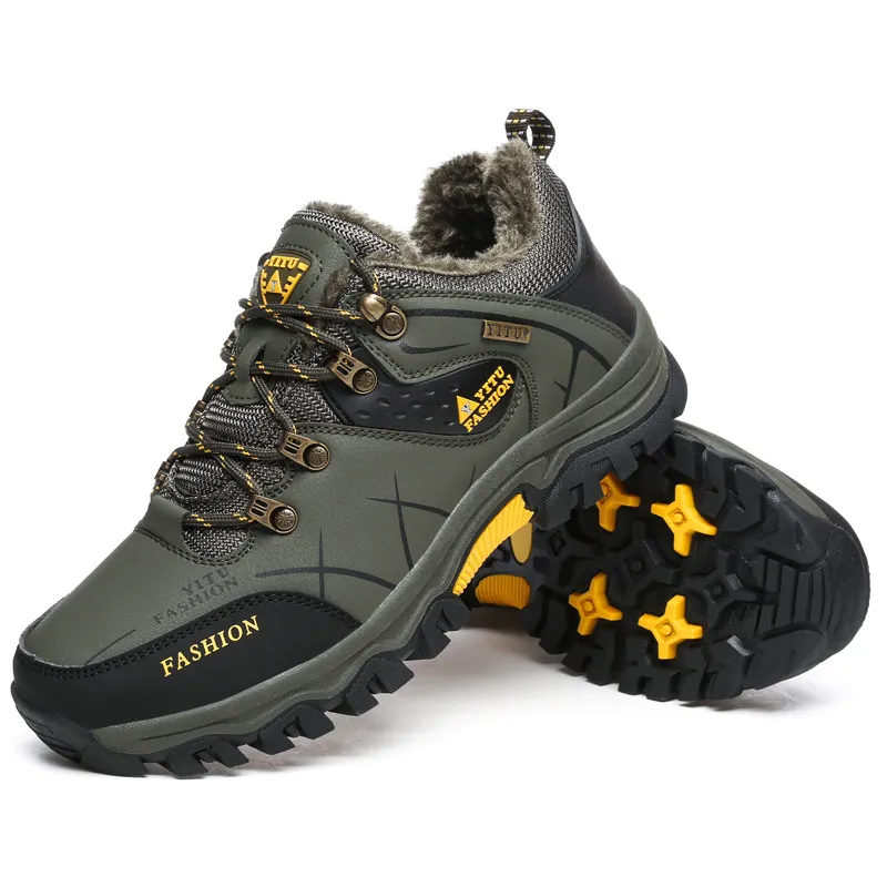 (🔥Advanced Material) Men's Waterproof Anti-Slip Anti-Puncture Orthopedic Hiking Shoes Sneakers