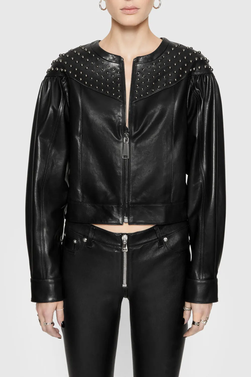 Women's Black Zip Jacket