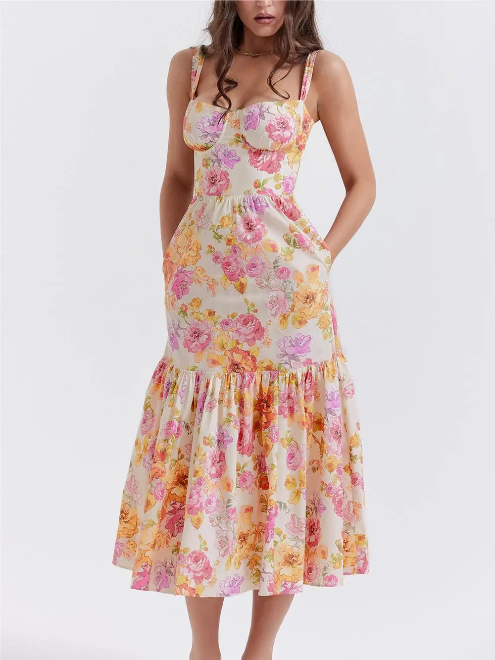 Floral Cake Dress