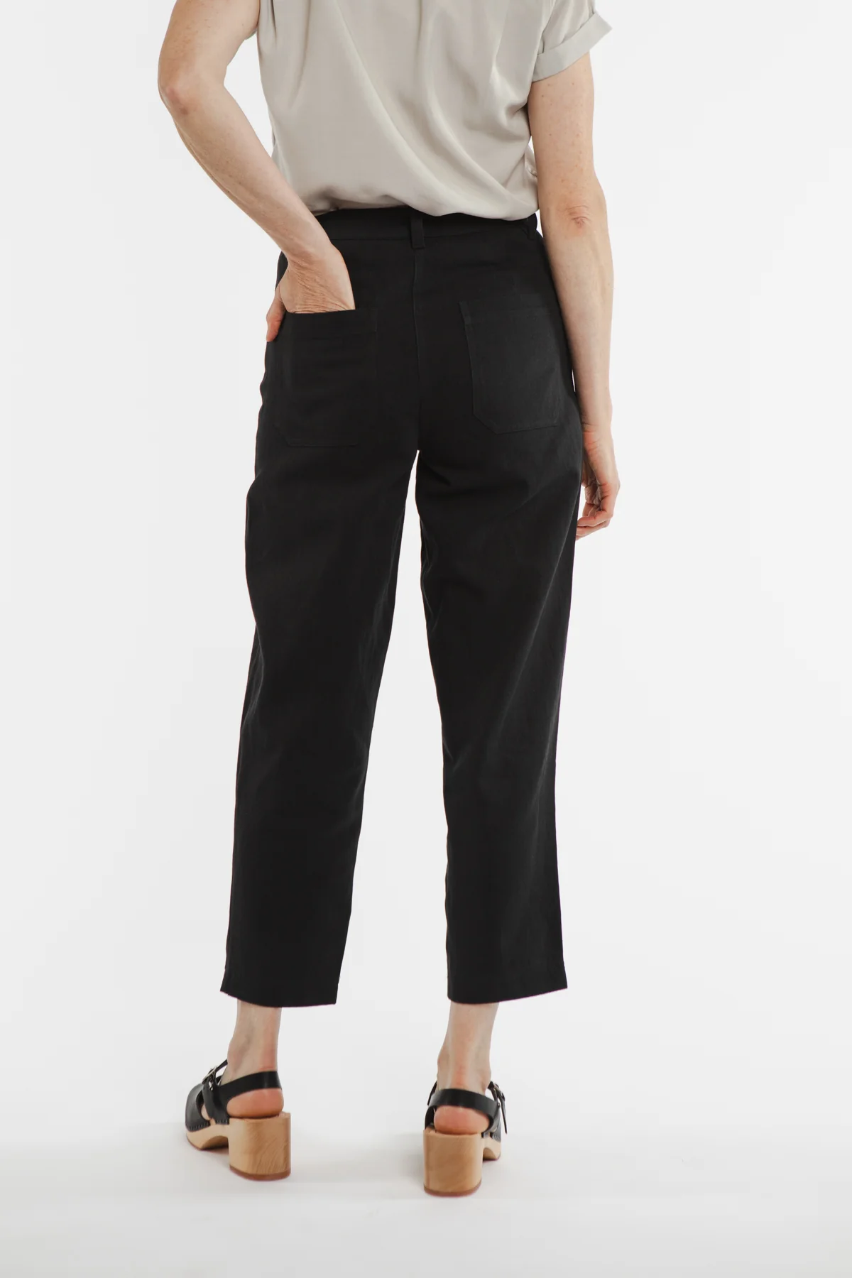 The Arden Black Pant