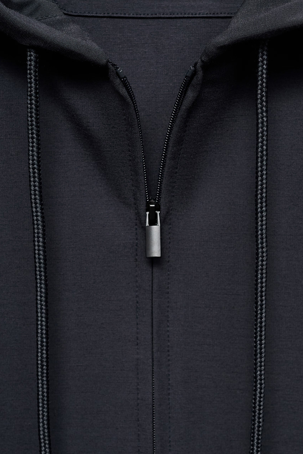 Technical fabric hoodie