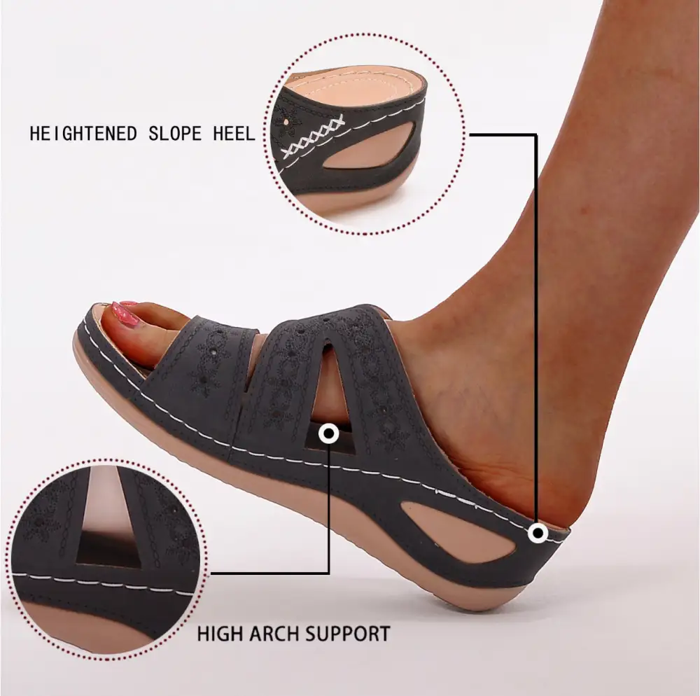 Cilool - Spring and summer casual platform slippers sandals