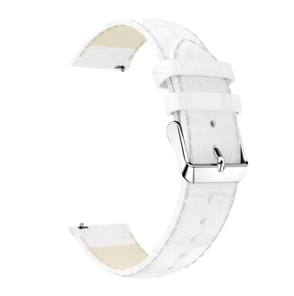 Replacement Leather Watch Band Strap Bracelet for Smsung Galaxy Watch Active Quick Release SmartWatch Fashion Accessories