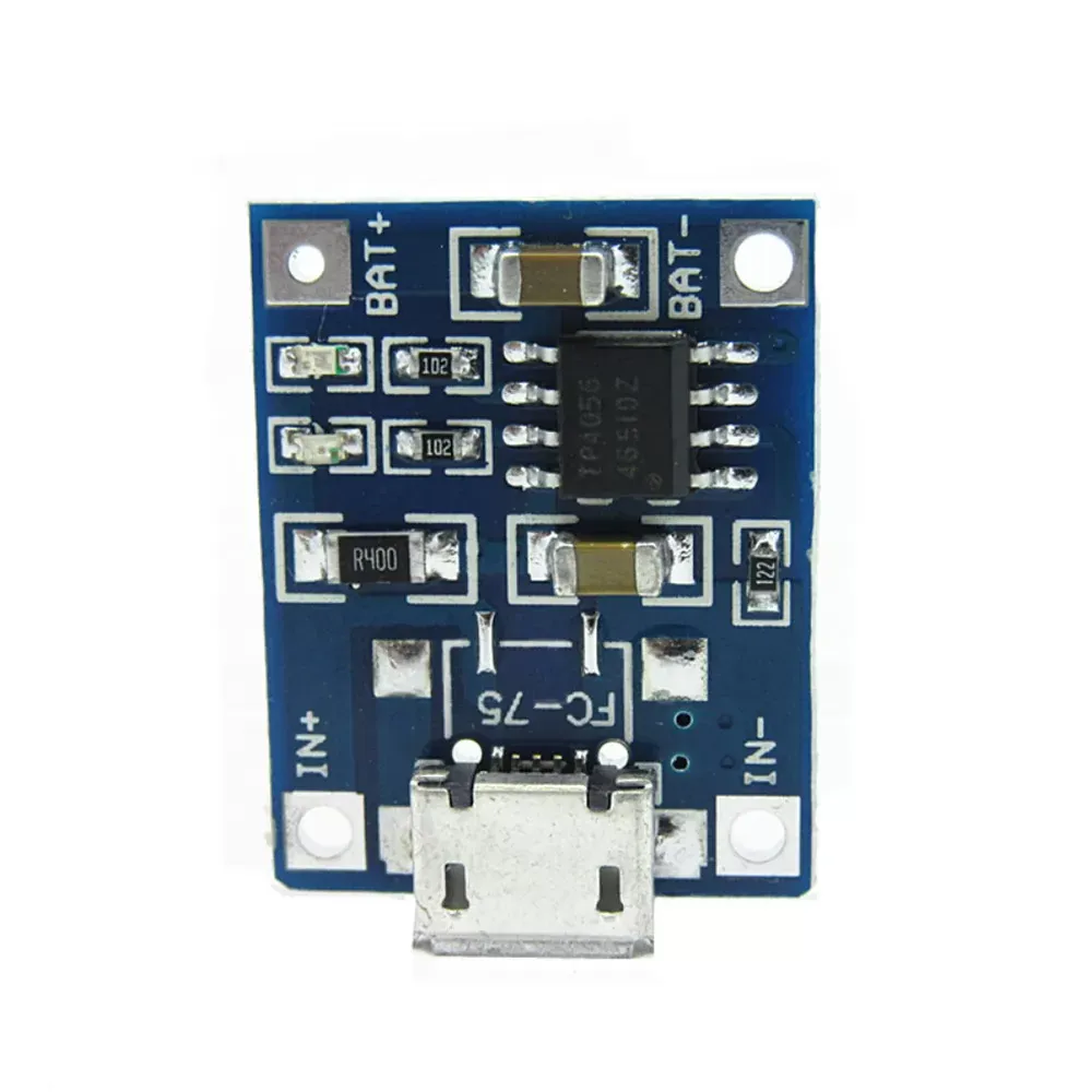 10Pcs 1A 5V TP4056 Lithium Battery Charging Module USB Board Electronic Component This product is widely used in product development, student experime