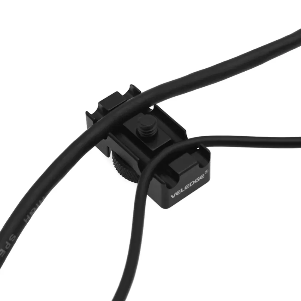 DSLR Digital Camera Cable Winder USB Cable Lock Clip 1/4 inch Mount Adapter USB Cable Locking Clip Shield Mounting Adapter