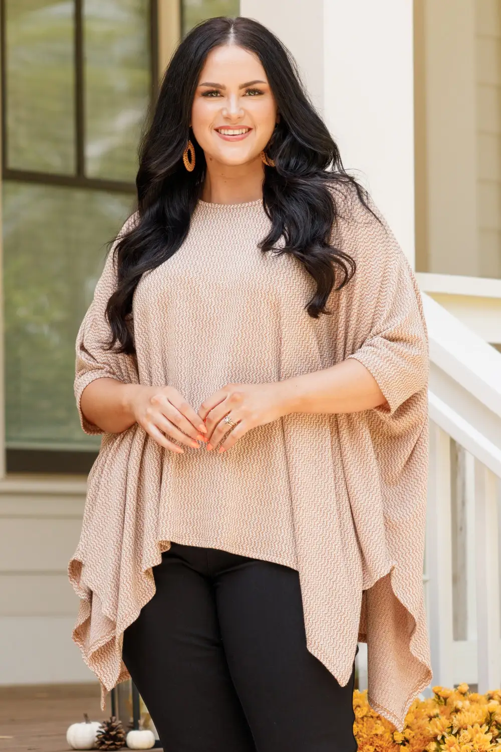 The Sweater Poncho, Mocha