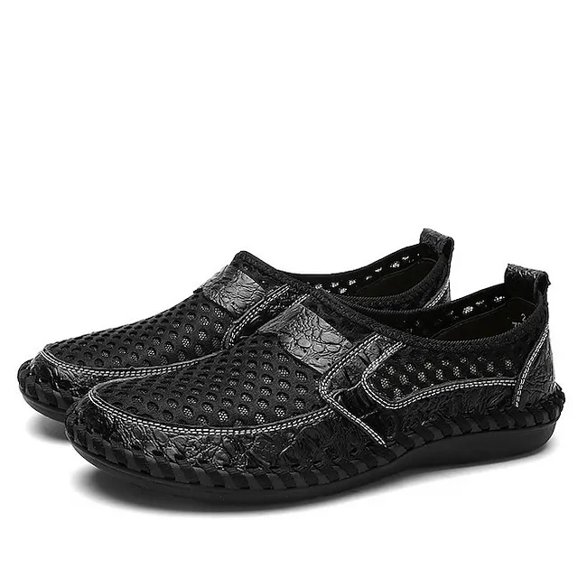 Prime Day Sale 70% OFF - Men Comfy Slip-ons Leather Sandals