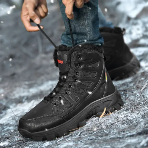 Men's Military Combat Boots Waterproof Slip Resistant Puncture Resistant Hiking Boots - Protect Your Feet in the Outdoors