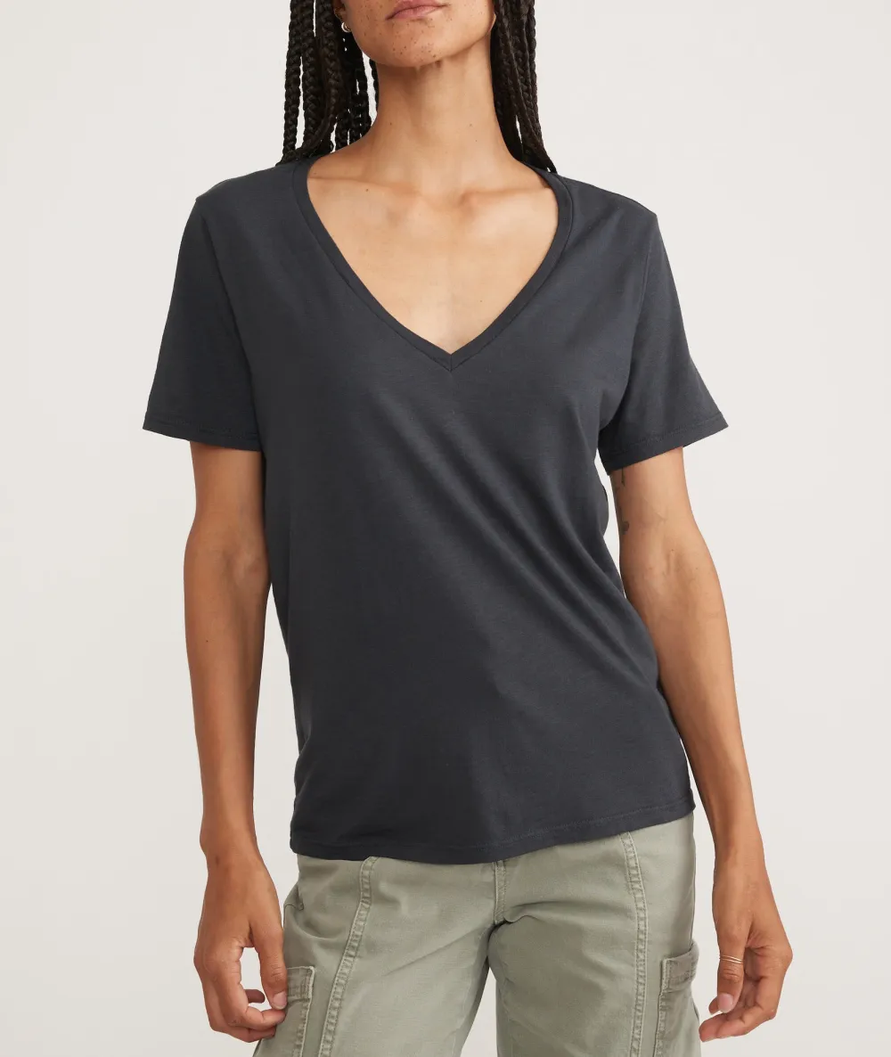 Boyfriend V Neck Tee