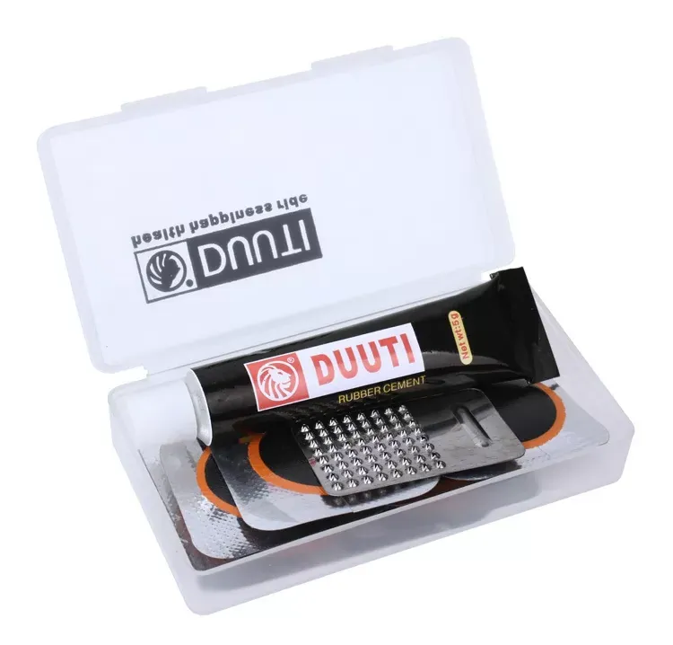 DUUTI TL-154 Bike Cycling Tyre Rubber Patches Glue Repair Kits Sets Tools