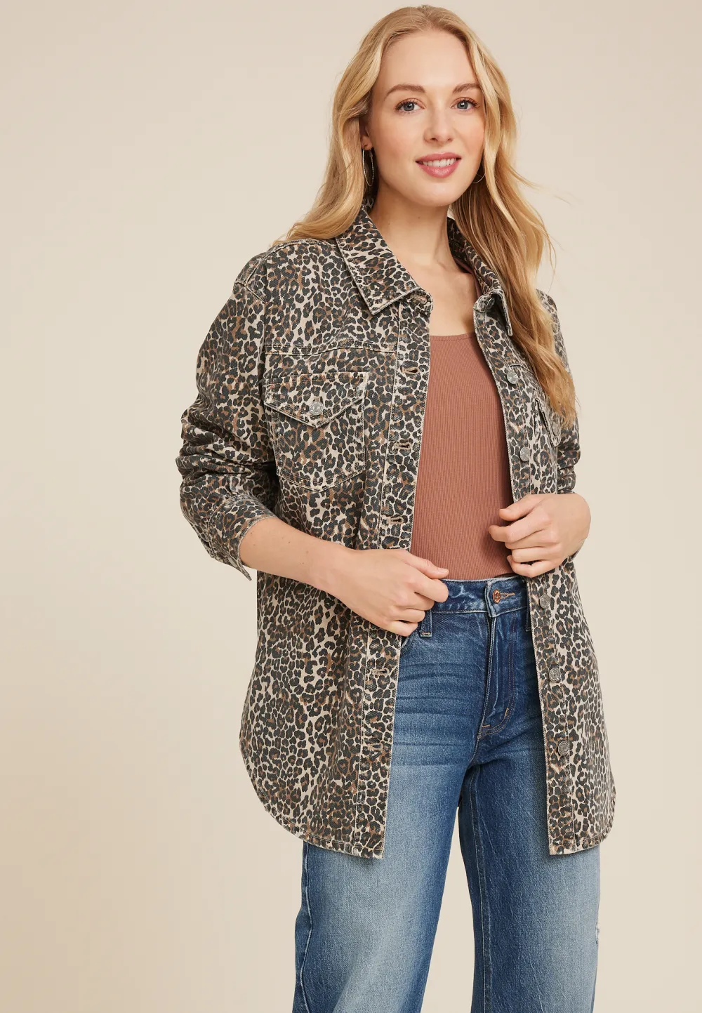 Leopard Oversized Shacket