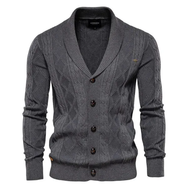 Men's Fashion Casual Thick Sweater Cardigan