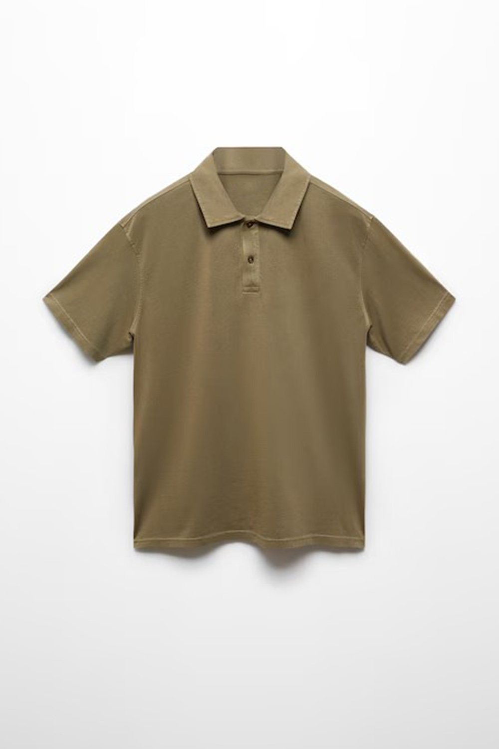 Two Buttons Relaxed-Fit Polo Shirt