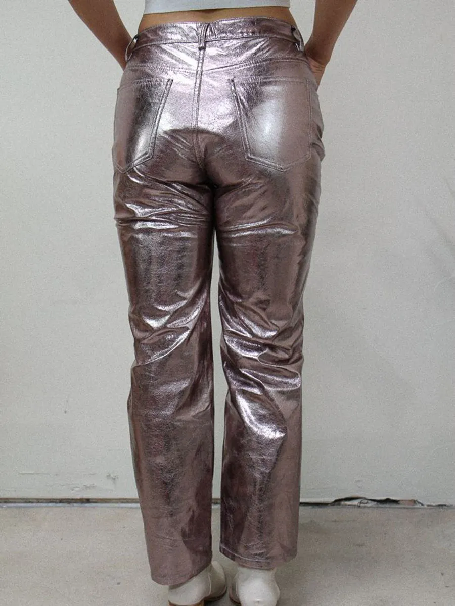 Let's Disco Metallic Pants