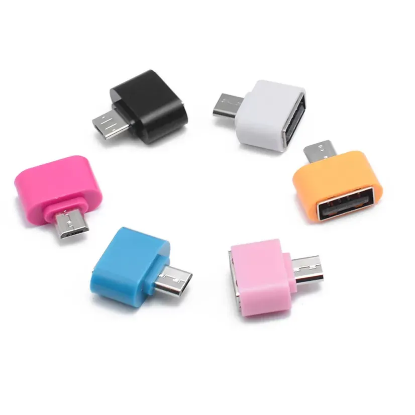 Micro USB To USB OTG Mini Adapter Converter For Android SmartPhone Computer Accessories