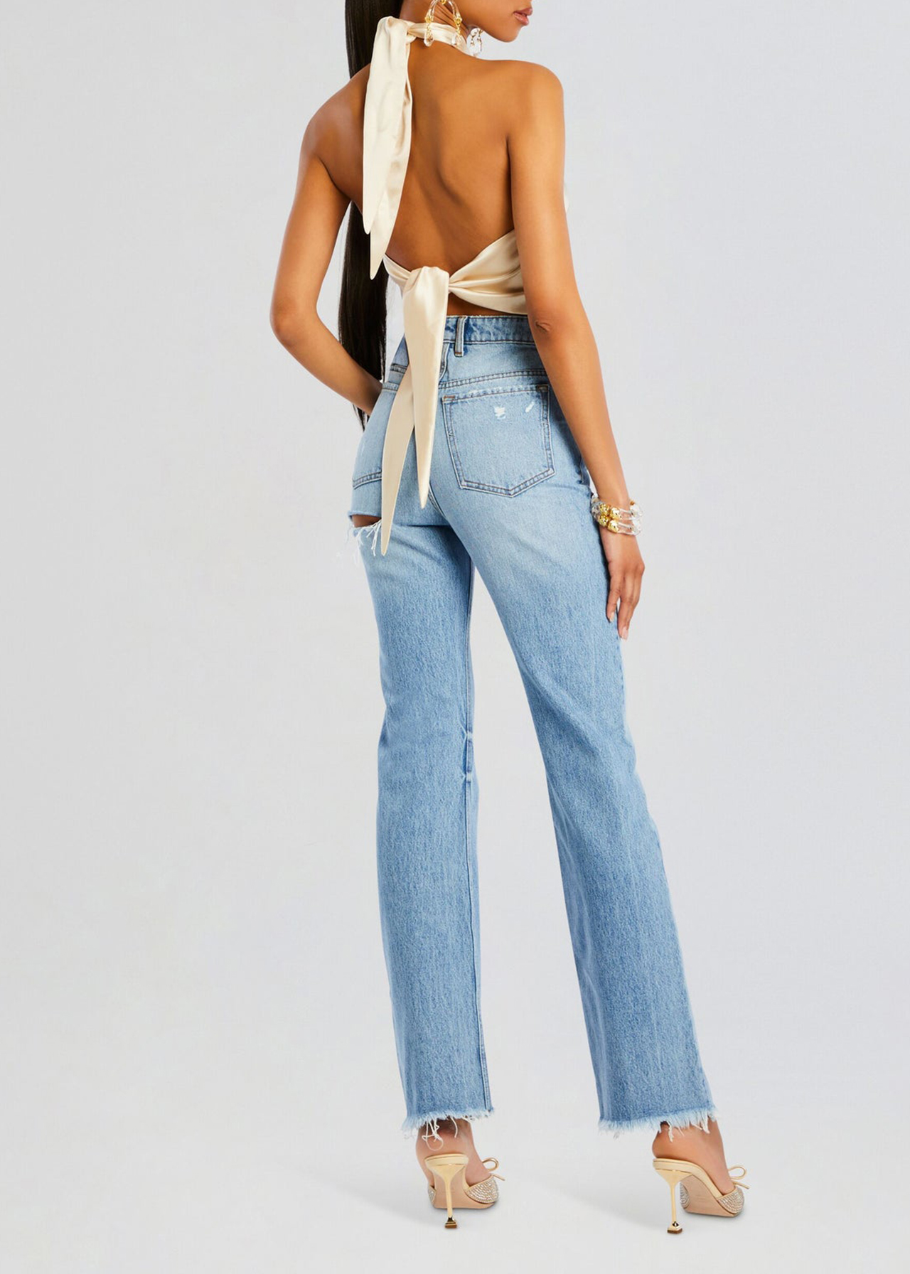 Brooklyn High Rise Straight Jean