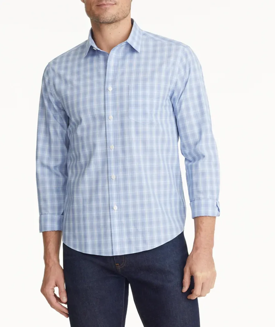 Blue Men's Casual Shirt