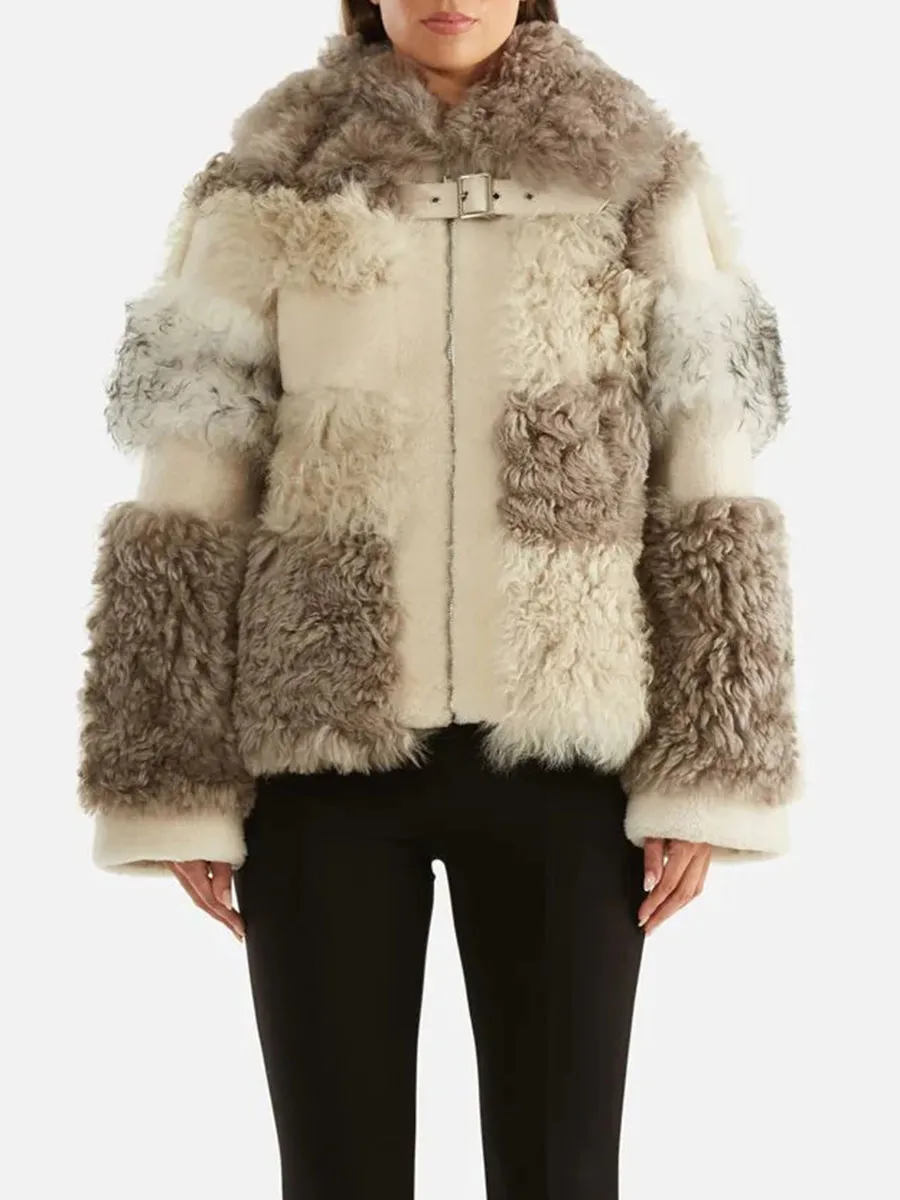 ENA PELLY SHAE SHEARLING JACKET