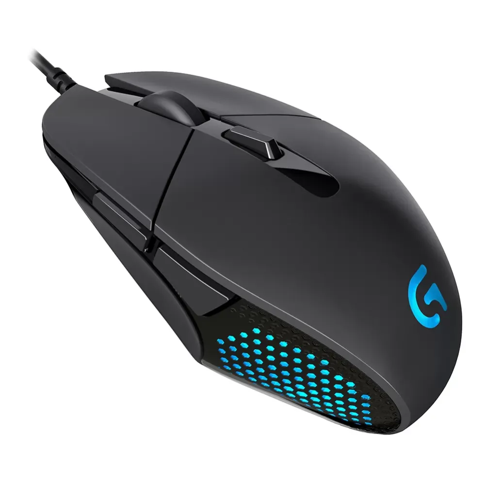 G302 MOBA Gaming Wired Optical 4000dpi led Lights Tuned for professional gaming mouse.Hollow, breathing lamp