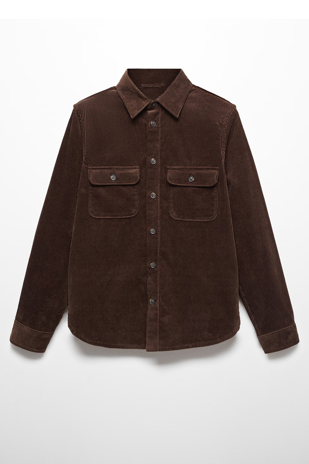 Corduroy pockets overshirt