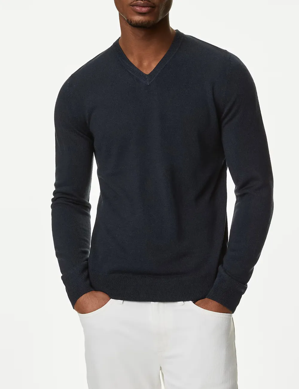 Cashmilon V-Neck Jumper