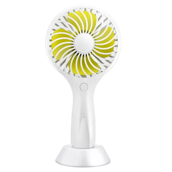 Hand Held Fan with USB Rechargeable Battery, 3 Speed Personal Desk Table Low Noise Smart Home Portable Handheld Multi-function