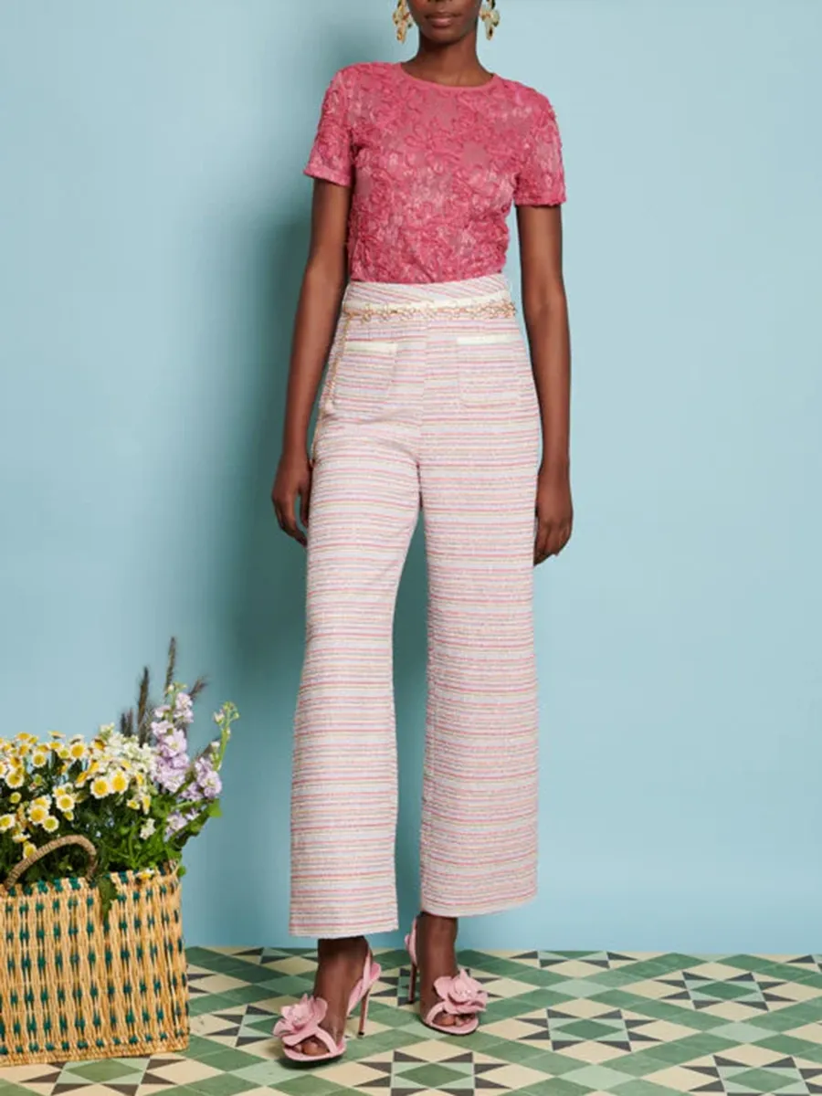 DREAM Honeydew Tweed Trousers