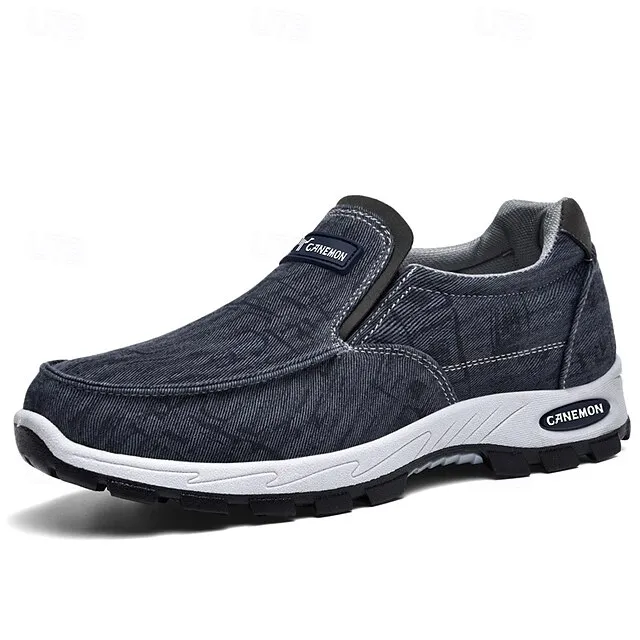 🔥Last Day Promotion 70% OFF 🎁 Men's Gray Slip-On Casual Outdoor Shoes - Breathable Non-Slip Lightweight Footwear