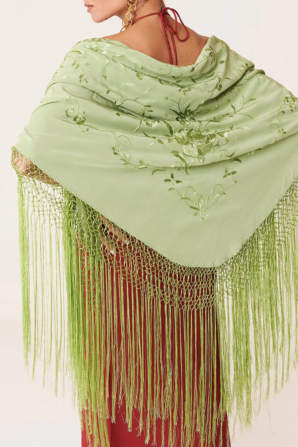 Celadon Art Patterns Manila Shawl