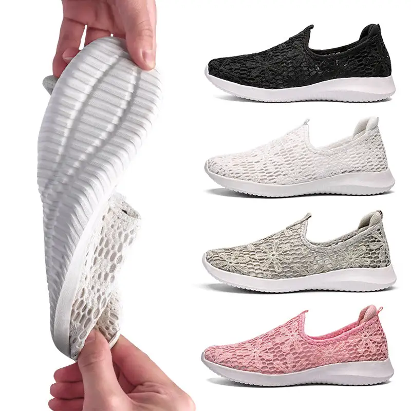 Cilool  Breathable Mesh Comfortable Work  Sneakers