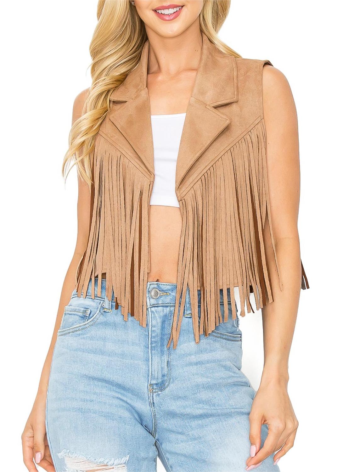 Old West Fringe Vest